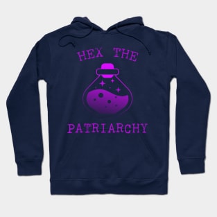 Hex The Patriarchy Femіnist Witch Funny Magical Mystical Magic potion Hoodie